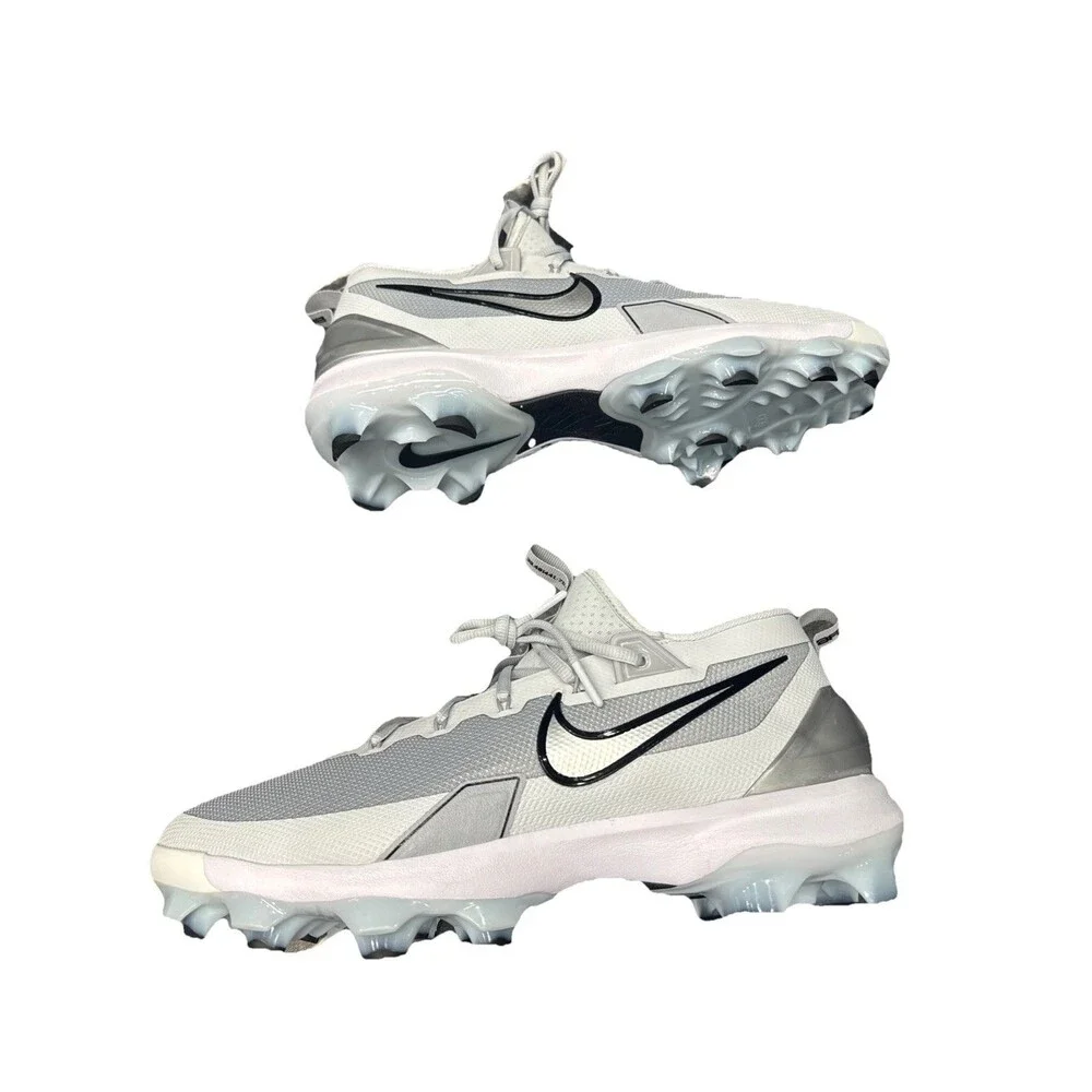 Nike Force Zoom Trout 9 Pro Baseball Cleats Gray Men's 13.5 New No Box